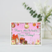 Vakantiekaarten Feestdagenkaart (Staand voorkant)