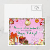 Vakantiekaarten Feestdagenkaart (Voorkant / Achterkant)