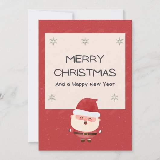 vakantiekaarten feestdagenkaart (Voorkant)