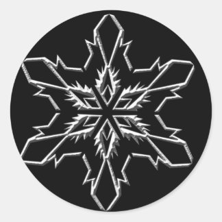 Vakantiekaarten Ronde Sticker