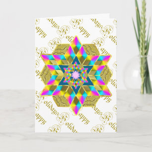 Vakantiekindquilt Feestdagen Kaart