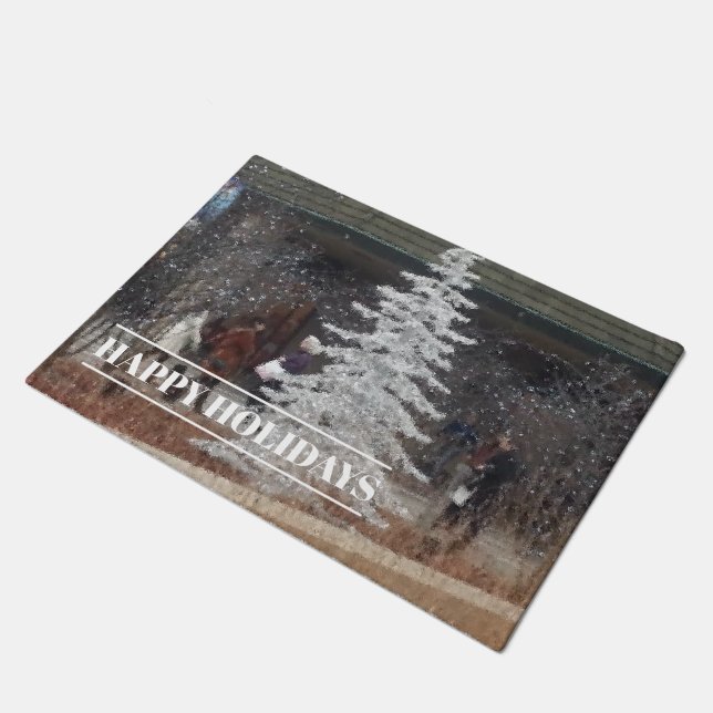 Vakantieknopen Deurmat (Schuin)