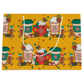 Vakantiekoffie - Gele grote cadeautas (Voorkant)