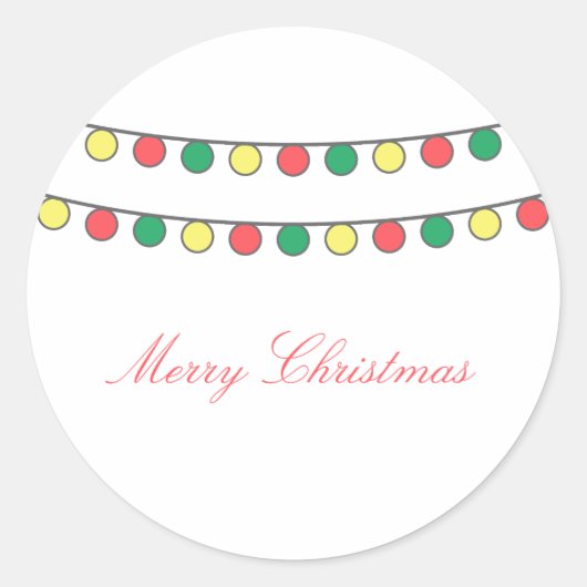 Vakantiekoord van Stickers van Lichten (Voorkant)