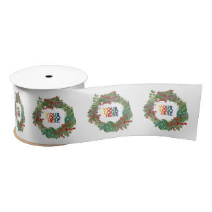 Vakantiekrans Zakelijk Logo Kerst Lint
