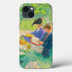Vakantielezen van Carl Larsson iPhone 13 Hoesje
