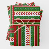 Vakantielint cadeauverpakking trio inpakpapier vel (In situ)