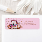 Vakantiemaand Beer retourneren Etiket (Insitu)