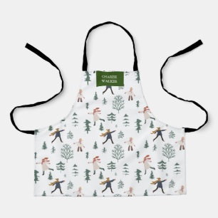 vakantiemanager kinder monogram apron schort