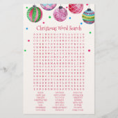 Vakantiemaneel kerstbingentekaart flyer (Achterkant)