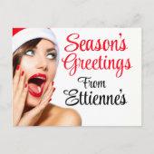 Vakantiemanskaart/uitnodiging Briefkaart (Voorkant)