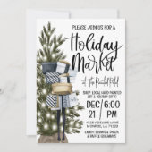 Vakantiemarkt winkelen kaart (Voorkant)