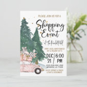 Vakantiemarkt winkelen kaart (Staand voorkant)