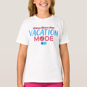 vakantiemodus van t-shirt