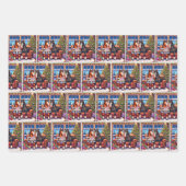Vakantiepaard Leuke Kerst Inpakpapier Vel (Voorkant 2)