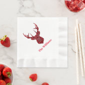 Vakantiepapier Napkins-Stag Servet (Insitu)