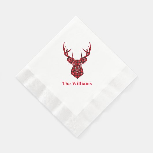 Vakantiepapier Napkins-Stag Servet (Hoek)