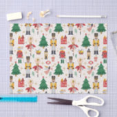 Vakantiepatroon in Notenkrakerballet Tissuepapier (Craft)