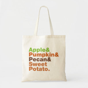Vakantiepies ~ Feestive Xmas Thanksgiving Kerstmis Tote Bag