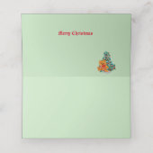 Vakantieplaatskaarten : Liefde van Kerstmis (Binnenkant ongevouwen)