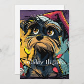 Vakantiepret Feestdagenkaart (Voorkant / Achterkant)