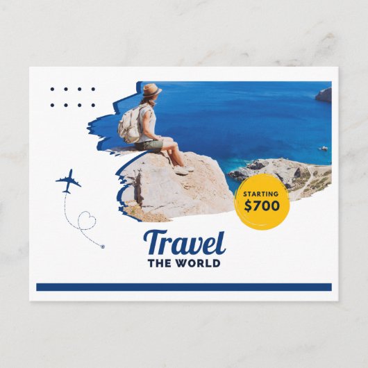 Vakantiereiskaart Feestdagenkaart (Voorkant)