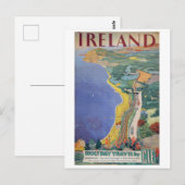  vakantiereizen Killiney Bay Ierland Briefkaart (Voorkant / Achterkant)
