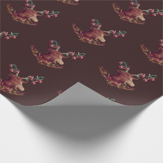 Vakantierrendierziekte Cadeaupapier (Hoek)