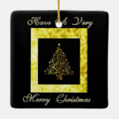 Vakantieschuld Keramisch Ornament (Achterkant)