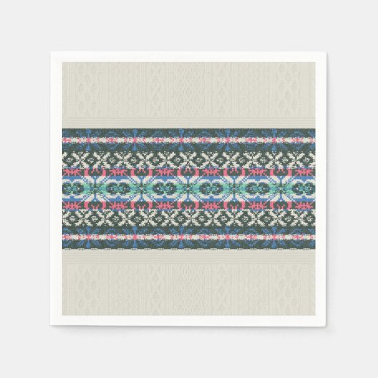 Vakantieseizoen servet (Voorkant)