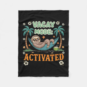 Vakantiestand Geactiveerde Luiaard Hangmat Fleece Deken