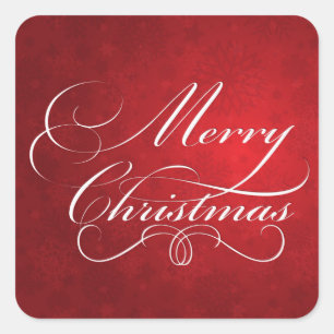 Vakantiestickers Vierkante Sticker