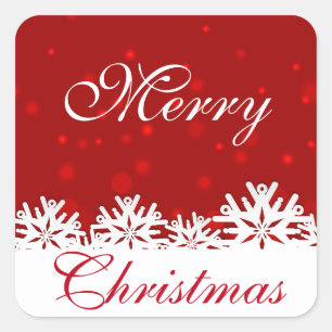 Vakantiestickers Vierkante Sticker