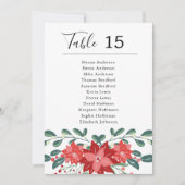 Vakantietafelkaart Kaart (Voorkant)