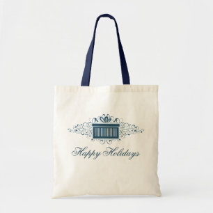Vakantievakzalvers Cadeau Canvas tas blauw
