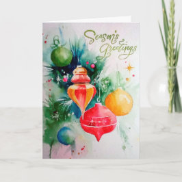 Vakantievormgeving Feestdagen Kaart