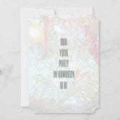 Vakantievormgeving in het licht kaart (Achterkant)