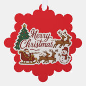 Vakantievormgeving Ornament Kaart (Voorkant)