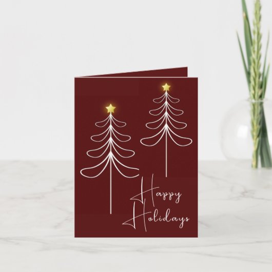 Vakantievorming Feestdagen Kaart (Voorkant)