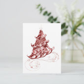 Vakantievorming Feestdagenkaart (Staand voorkant)