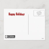 Vakantiewoningen in de buurt van Santas Elephants Feestdagenkaart (Achterkant)