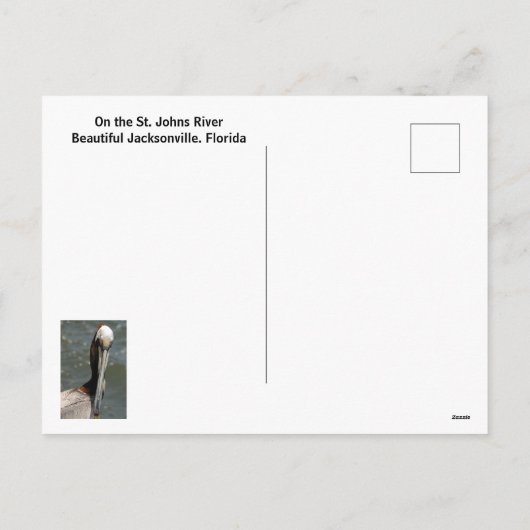 Vakantiewoningen in Jacksonville, Florida Holiday Feestdagenkaart (Achterkant)