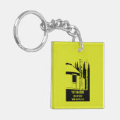 Vakantiewoningen in Yurt Sleutelhanger (Voorkant Links)