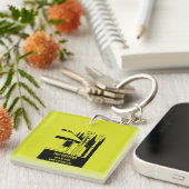 Vakantiewoningen in Yurt Sleutelhanger (Voorkant Rechts)