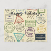 vakantiezegels voor briefkaart (Voorkant)