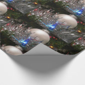 Vakantige glitter cadeaupapier (Hoek)