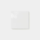 Vakantige post-it-Notes-Snowflakes Post-it® Notes (Voorkant)
