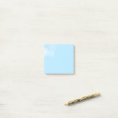 Vakantige post-it-Notes-Snowflakes Post-it® Notes (Op bureau)