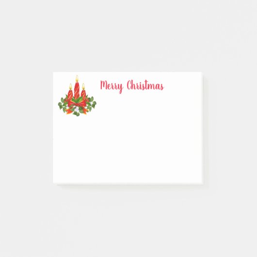 Vakantischap Post-it-Notes-Mistletoe Post-it® Notes (Voorkant)