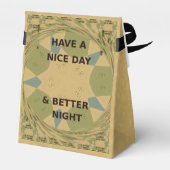 Vakantoren van het leger voor fijne dag bedankdoosjes (Achterkant)